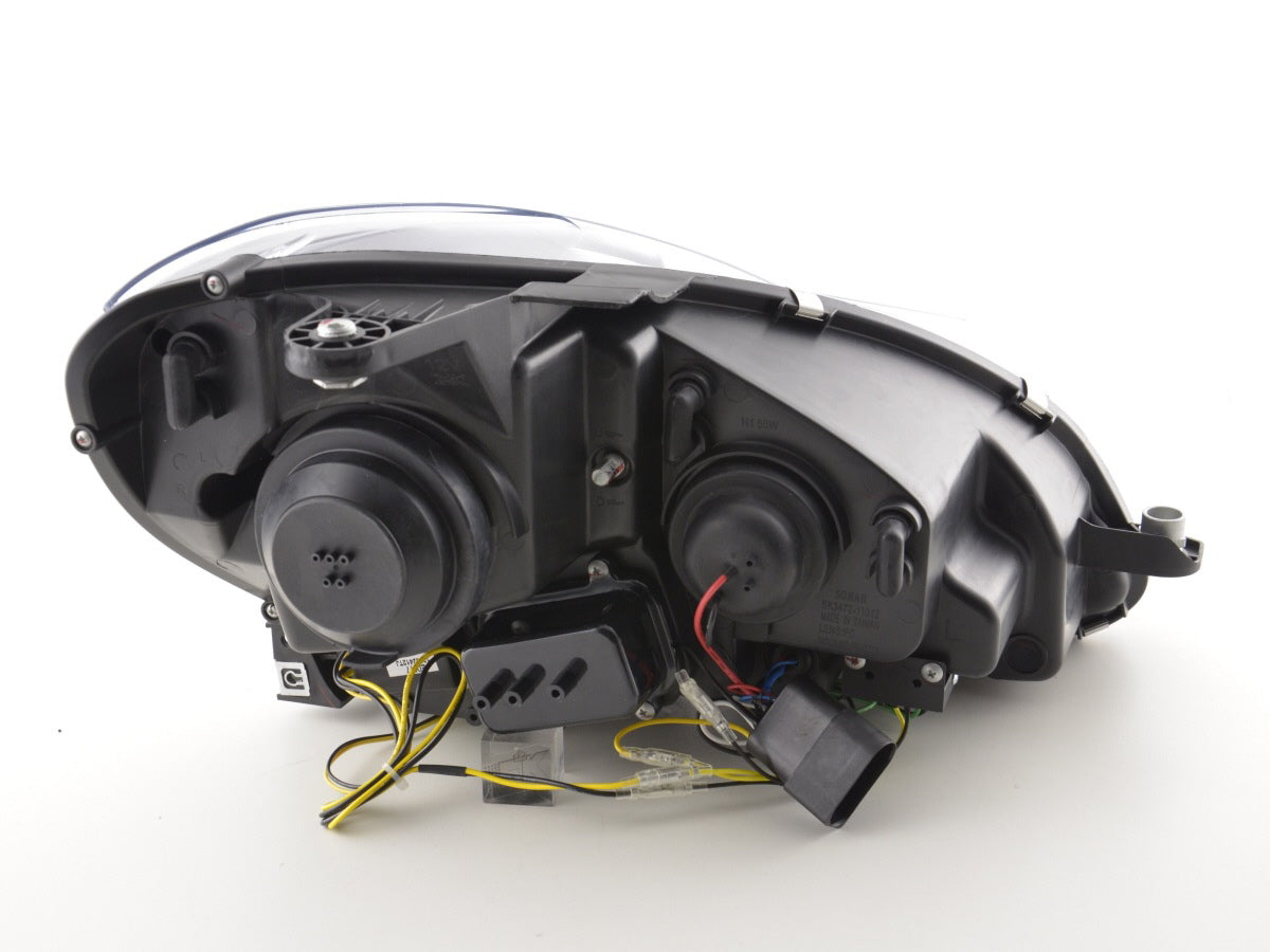 Scheinwerfer Set Daylight LED TFL-Optik Mercedes C-Klasse W204 11-14 chrom Scheinwerfer Set Daylight LED TFL-Optik Mercedes C-Klasse W204 11-14 chrom